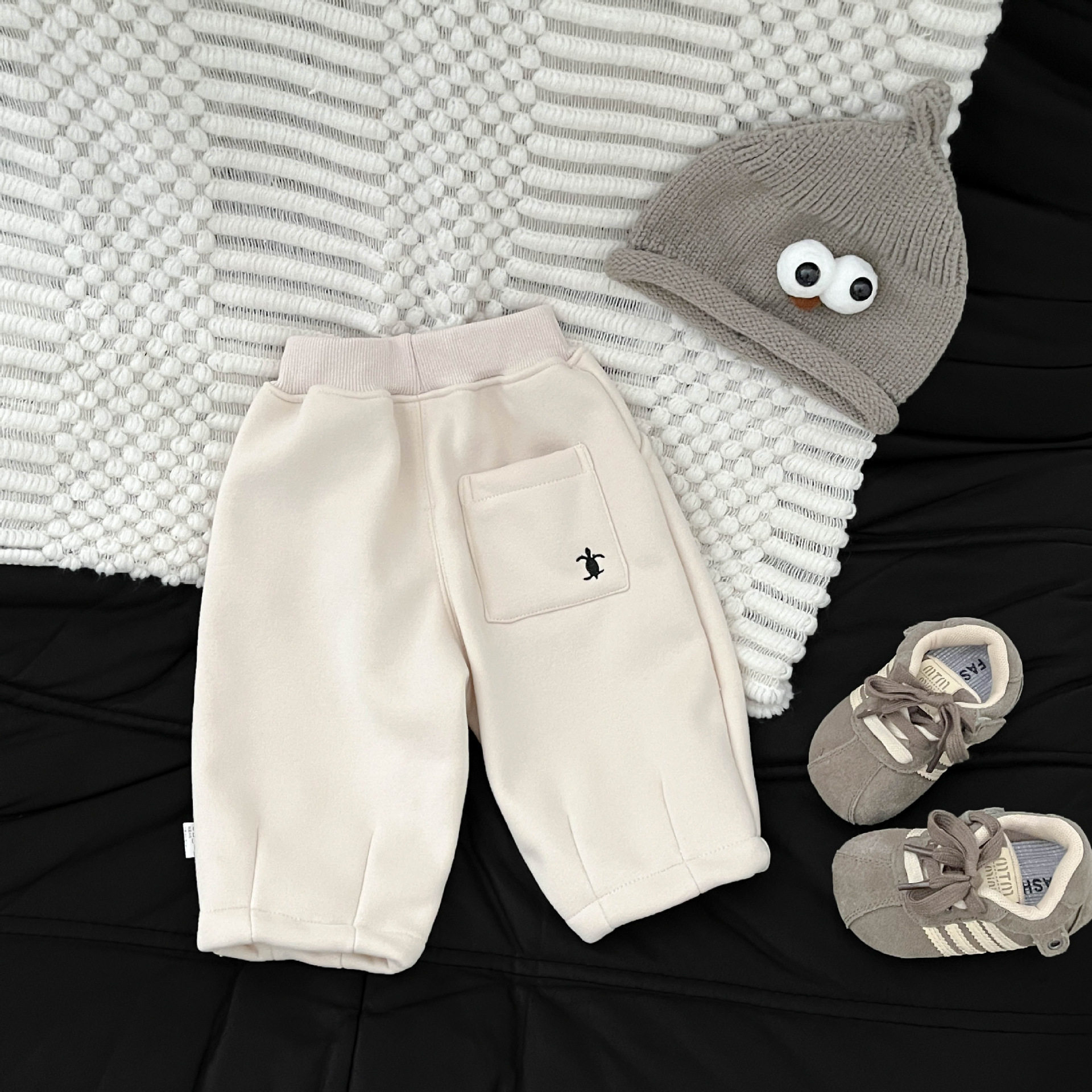 婴儿裤子秋冬外穿小月龄宝宝加绒长裤韩系时髦加厚休闲保暖裤冬款,淘宝优惠券,粉丝福利购,淘宝优惠卷