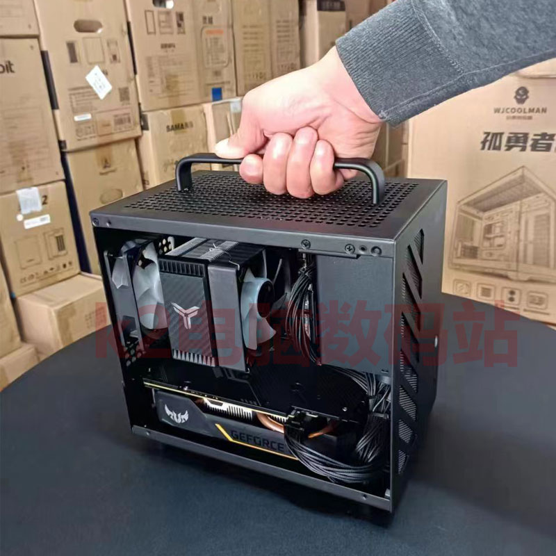 k2电脑数码站老乔/itx电脑主机定制升技i6/i512400F/R55600/7500F-图0