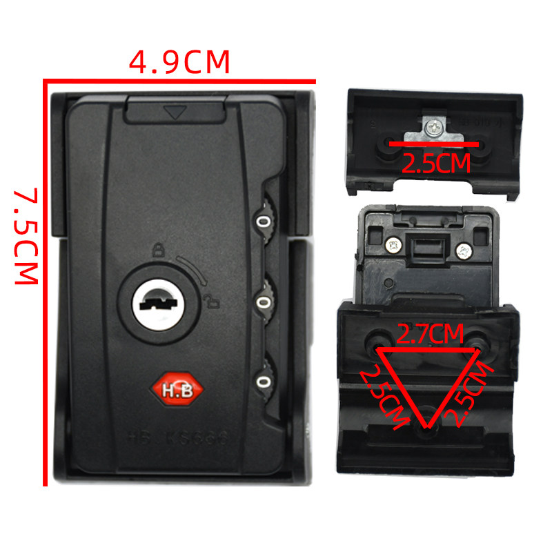 行李箱锁扣配件拉杆箱密码箱扣锁皮箱通用卡扣式锁箱包维修更换锁,淘宝优惠券,粉丝福利购,淘宝优惠卷