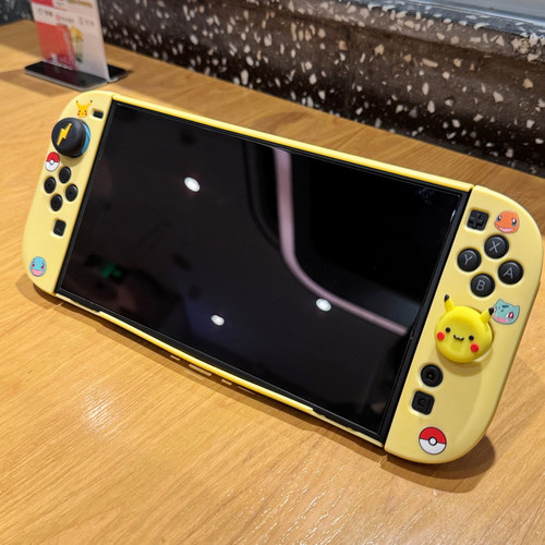 任天堂新款switch2代保护壳硅胶手柄软硬主机套可插入底座摇杆帽 - 图3