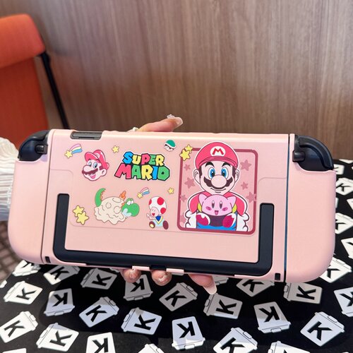 任天堂switch2代卡通保护壳软硅胶手柄新ns2可插入底座电视盒充电 - 图2