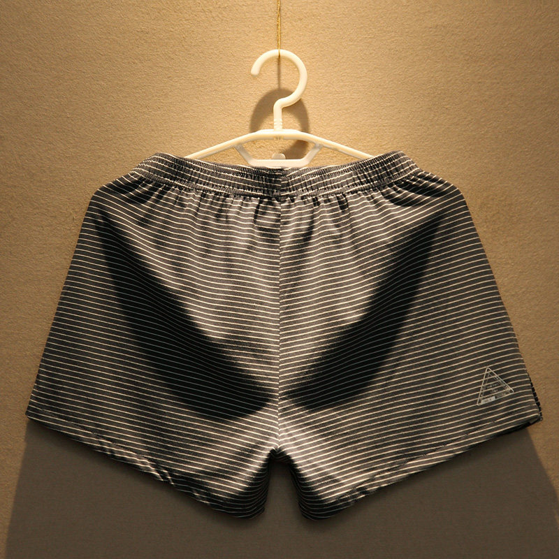 3条宽松男士内裤男纯棉夏季透气平角潮条纹阿罗裤四角短睡裤大码,淘宝优惠券,粉丝福利购,淘宝优惠卷