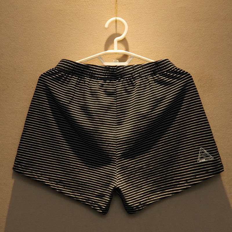 3条宽松男士内裤男纯棉夏季透气平角潮条纹阿罗裤四角短睡裤大码,淘宝优惠券,粉丝福利购,淘宝优惠卷