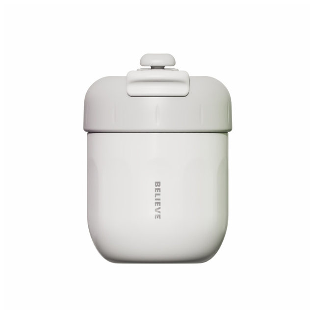 New Linglong smart insulated coffee cup, small and cute, mini cup with rope, portable temperature display gift cup