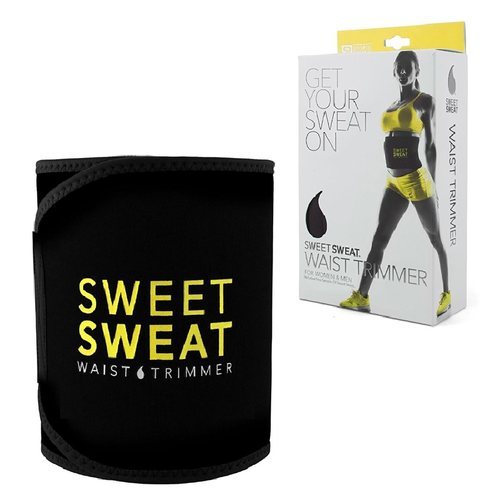 美国 sweet sweat运动减脂暴汗腰带男女健身支撑束腰带燃脂腹肌膏-图3