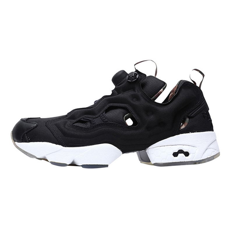 锐步REEBOK PUMP FURY 男女透气增高充气跑步鞋 DV3695 BD3095 - 图3