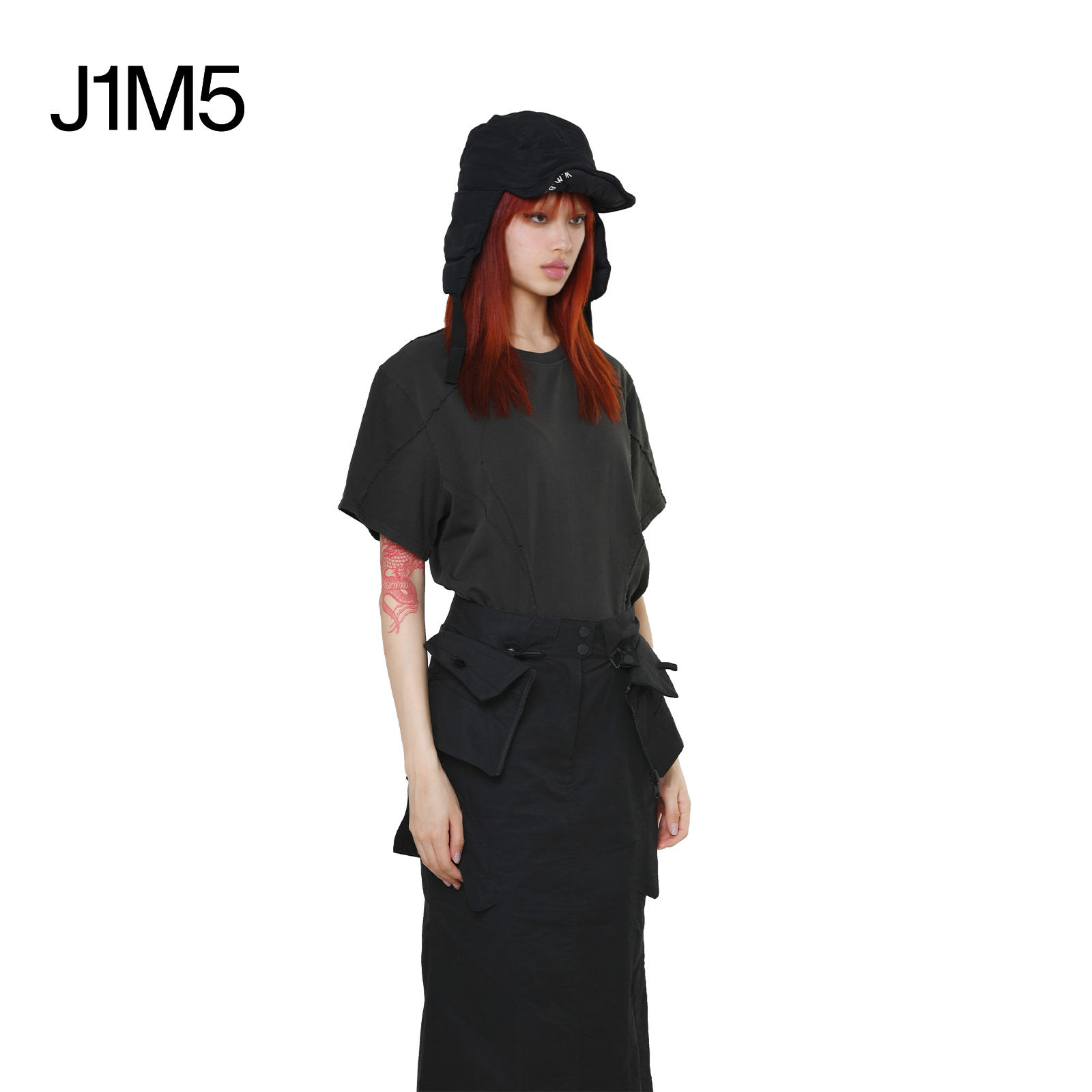 J1M5买手店 HYEIN SEO 23AW新品水洗染色T恤设计师品牌 - 图0