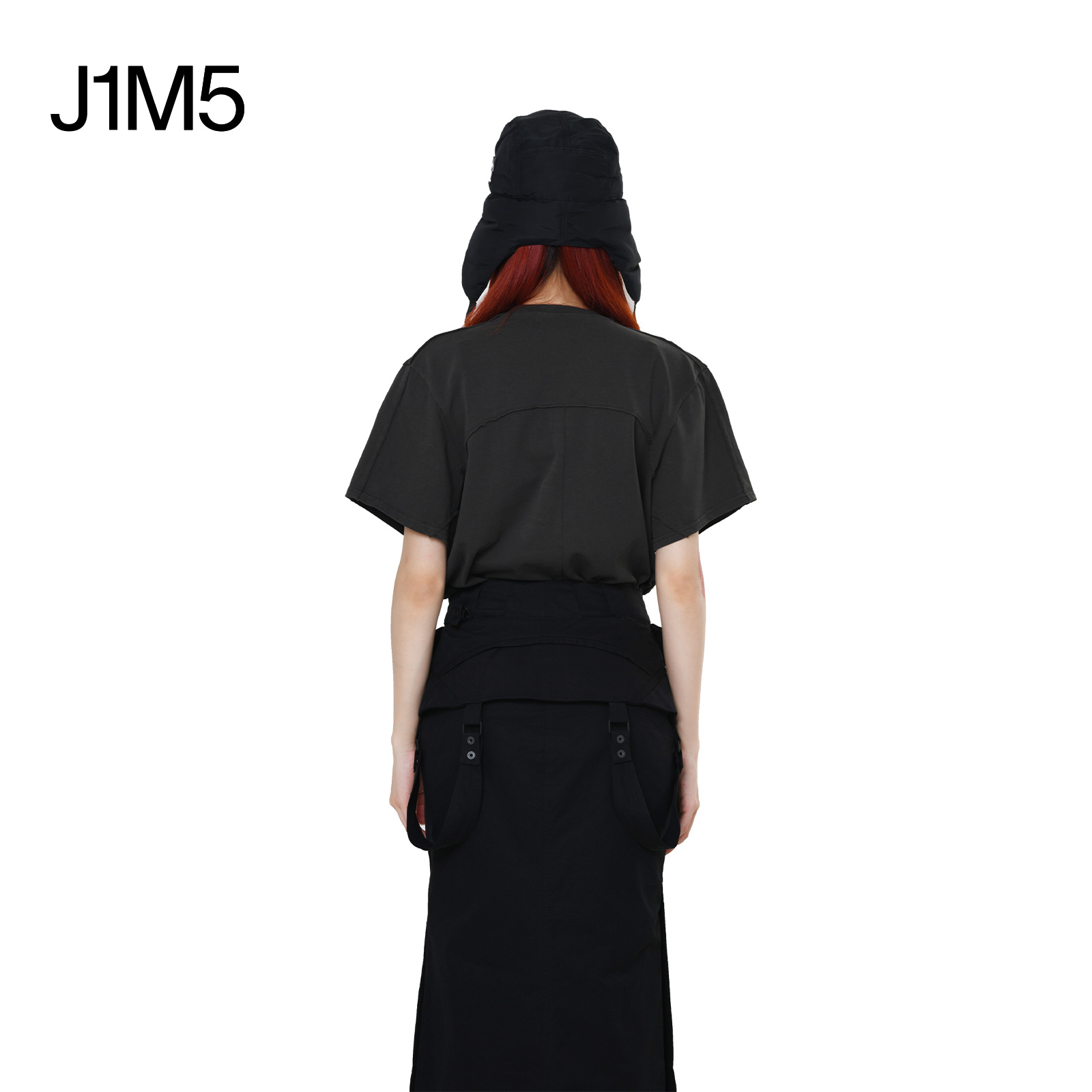 J1M5买手店 HYEIN SEO 23AW新品水洗染色T恤设计师品牌 - 图1