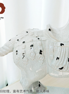 陶瓷装饰欧式客厅玄关高级感摆件