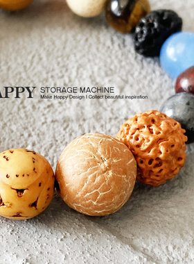 HAPPY原创菩提十八子手链