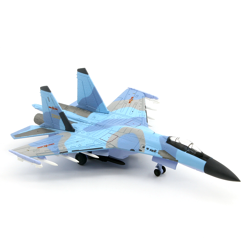 AF1中国空军苏35超级侧卫战斗机 SU-35合金成品军事飞机模型1/144-图2