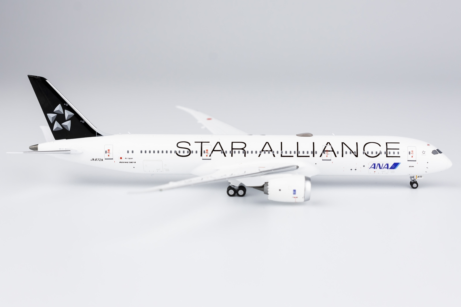 NG 55092全日空航空波音B787-9 JA872A星空联盟客飞机模型1/400-图0