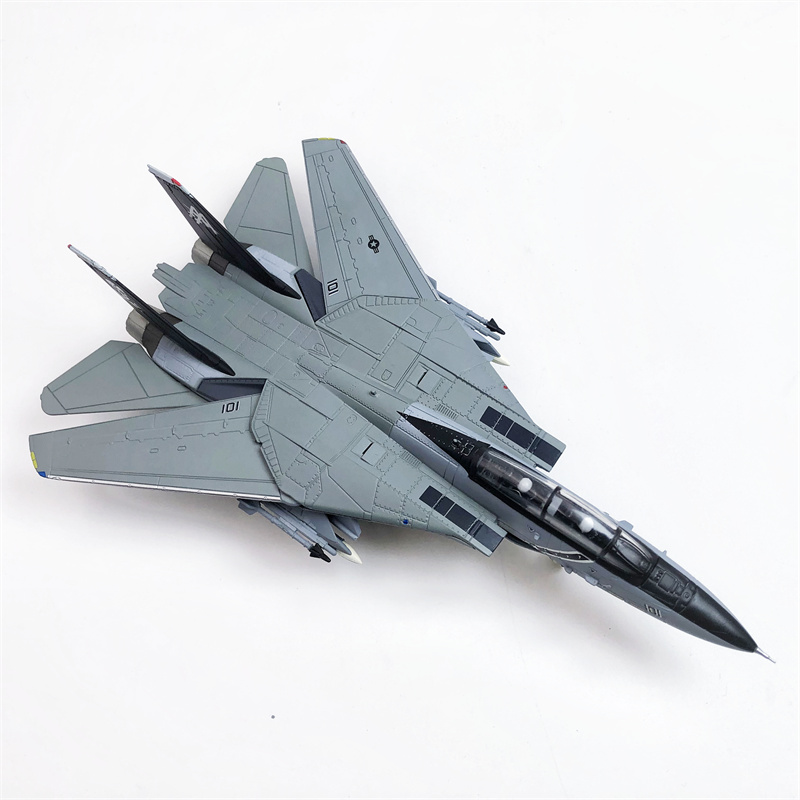 WLTK日炙美国F-14B雄猫战斗机VF-103海盗旗 F14成品合金模型1/100 - 图3