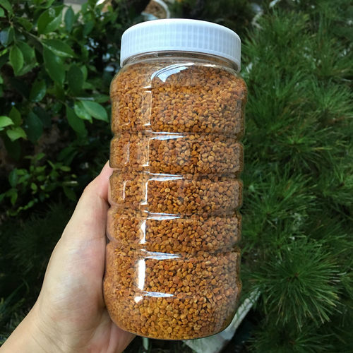 【40年养蜂之家】 手工 天然蜂花粉  野茶花粉  500克 - 图1