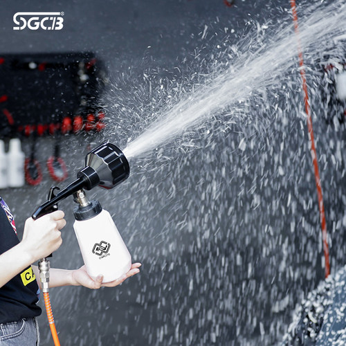 SGCB新格龙卷风泡沫枪洗车气动发泡打泡沫机进口喷枪高压水枪喷壶 - 图2