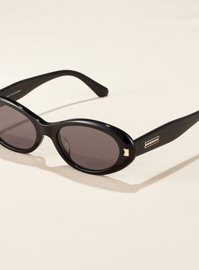 AHCHOO 时髦B备 静奢风椭圆太阳镜高级防紫外线光学眼镜猫眼墨镜