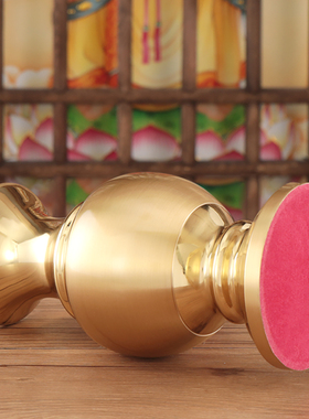 黄铜插花供佛中式客厅店铺