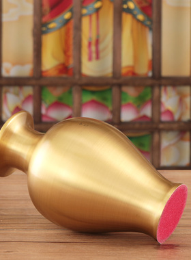 黄铜佛前供奉中式客厅