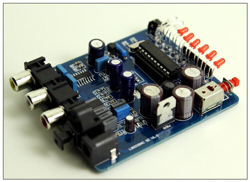 L9023DAC SE 192K/24bit Hifi发烧解码器 软控ES9023套件+成品 - 图2