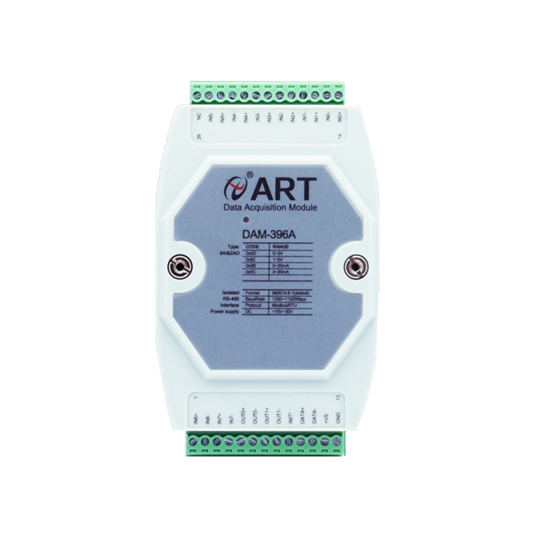 8路模拟量采集2路模拟量输出DAM396A采集模块AI+AO北京阿尔泰科技 - 图3