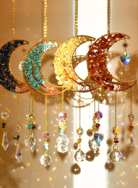 大月亮太阳捕手挂件生命树