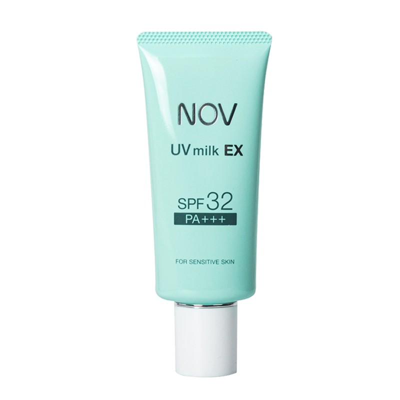 日本NOV娜芙防晒霜spf32物理低刺激防晒隔离乳敏感肌孕妇儿童可用 - 图3