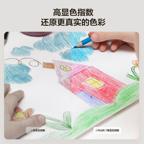 欧普AAAAA级全光谱护眼灯LED专业读写灯书桌学生宿舍充电便携台灯 - 图1