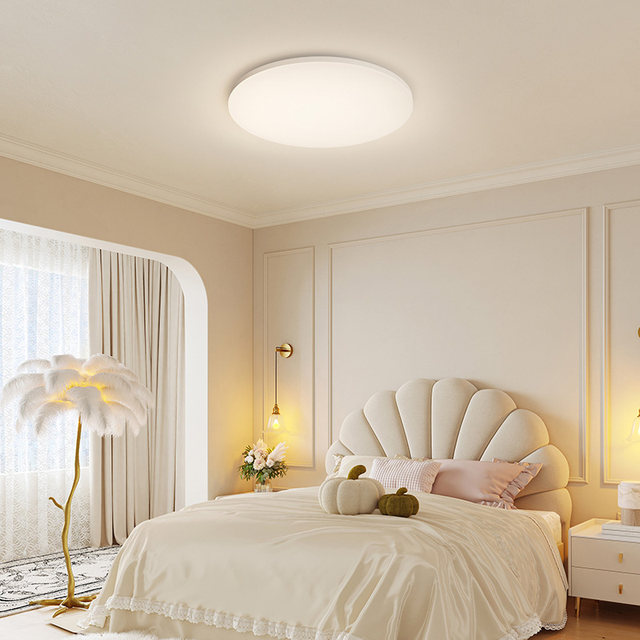 Op LED full spectrum eye protection ceiling lamp for bedroom, study, restaurant, whole house lighting, smart voice ice jade WS