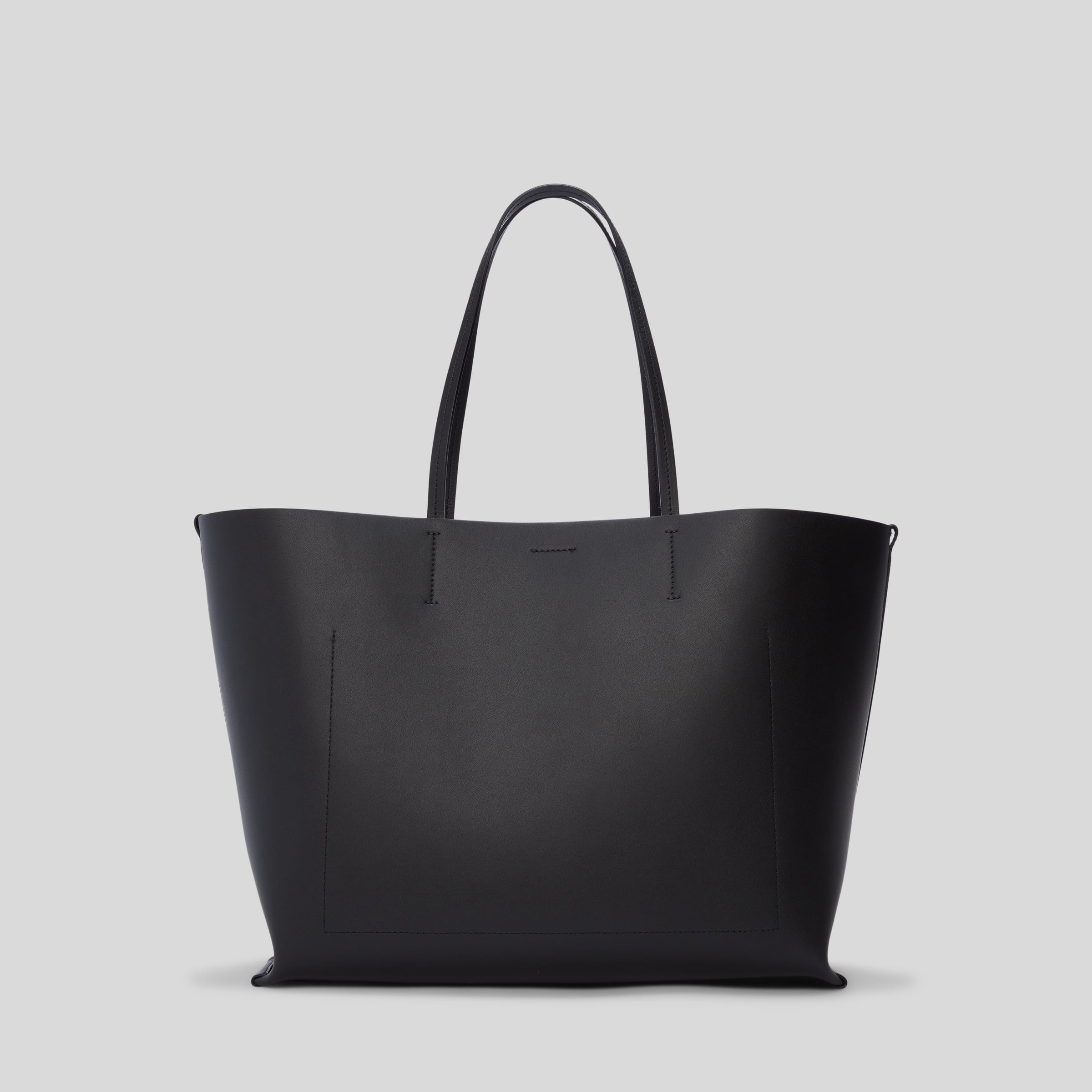 EVERLANE The Luxe Italian Leather Tote大号手提托特包通勤包-图0