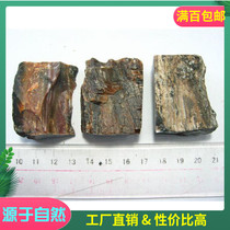 Natural wood fossil raw material silicalized wood rock mineral specimens fossilized original stone 1 kg