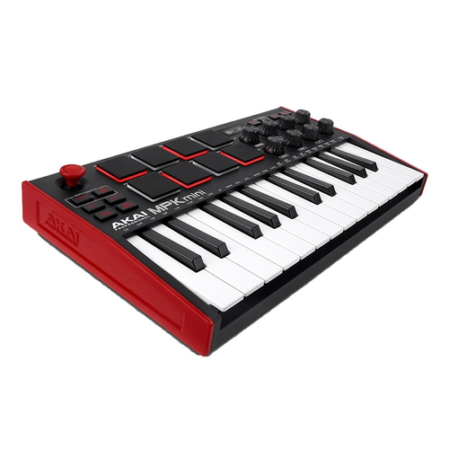 Akai Mpk Mini Mk3 Generation Portable Mini Midi -клавиатура в качестве аранжировки Music Production Strike Cushion Control