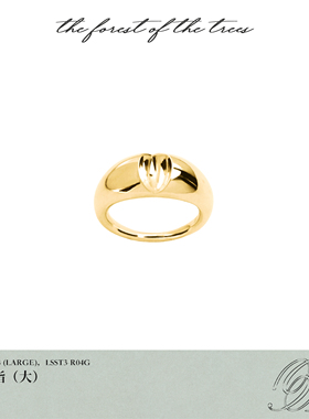 lelales设计纯银小众开口戒指