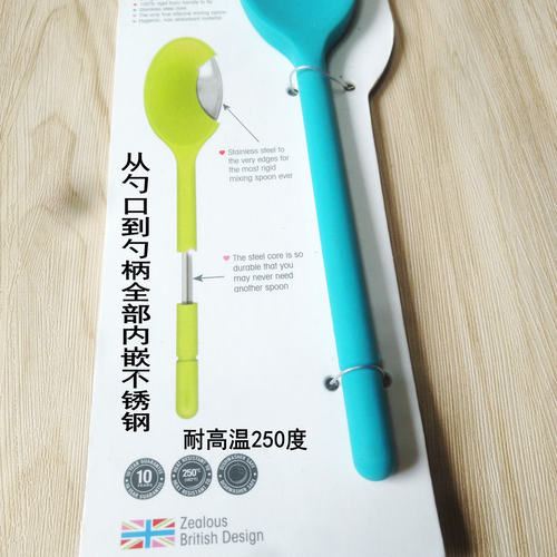 出口品质硅胶小锅铲耐高温家用不粘锅专用铲婴儿辅食搅拌勺一体好 - 图2
