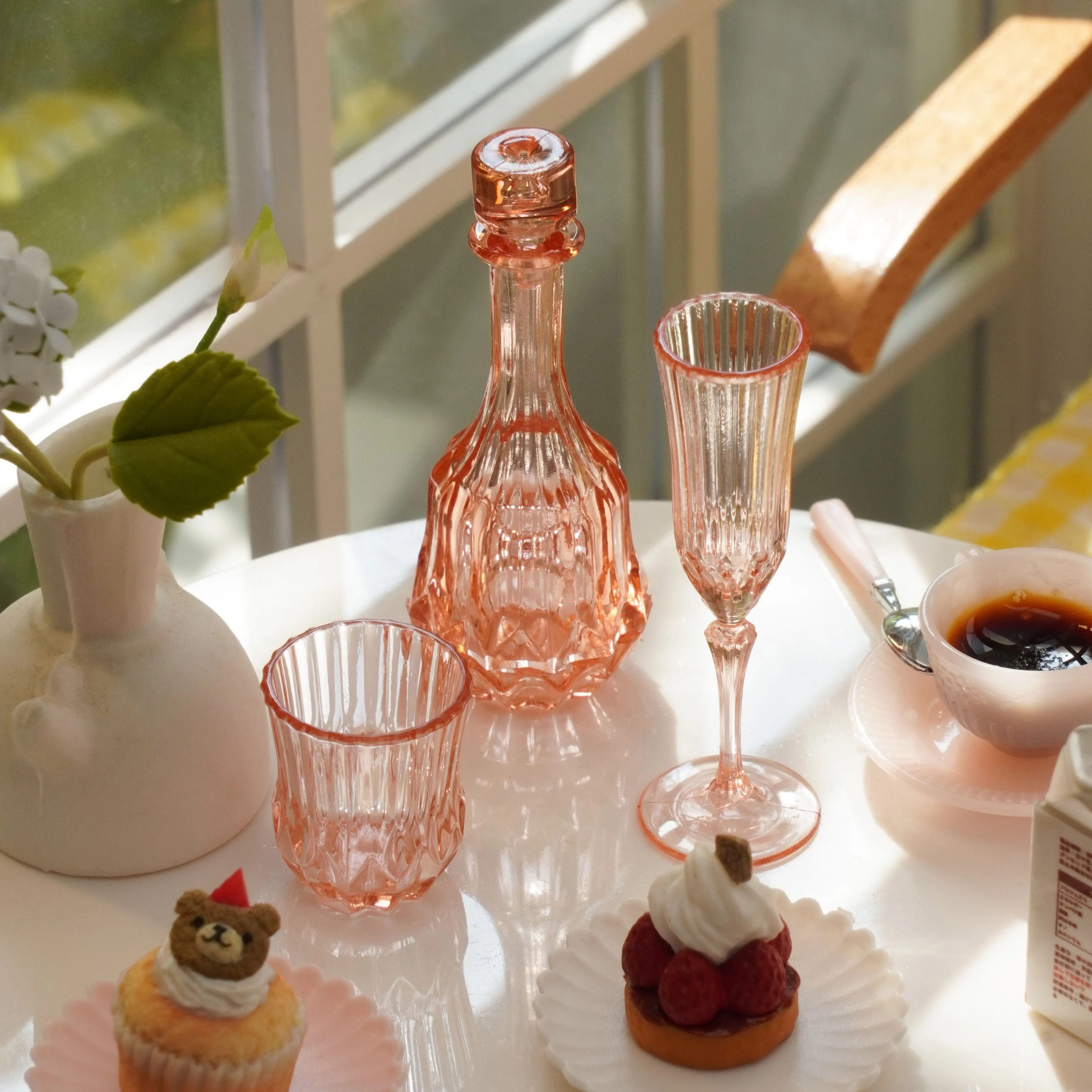 玩具】红酒杯香槟/雕花酒瓶/酒器 6分迷你微缩模型Blythe娃屋摆件,淘宝优惠券,粉丝福利购,淘宝优惠卷