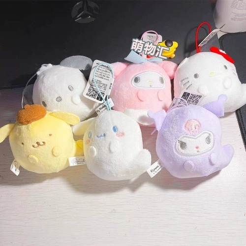 Hello Kitty, японская оригинальная призрачная детская плюшевая подвеска, (в наличии на складе)