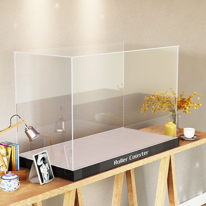 lego roller coaster display case