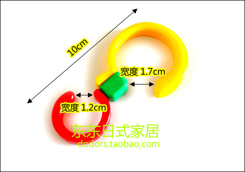 日本 可折叠便利塑料S钩 小巧便携S型挂钩 多功能旋转吊钩S勾子