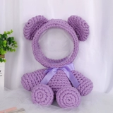 Космическая плетеная небольшая сумка, классический набор материалов с бусинами, «сделай сам», популярно в интернете, сумка для подружек, с медвежатами