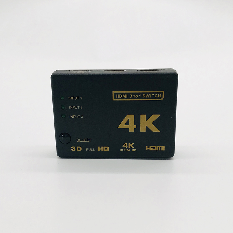 又是稀罕物 4K*2K三进一出HDMI切换器hdmi3进1出高清视频转换器 - 图1