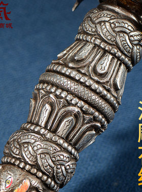 三面客厅尼泊尔手工物颜料彩绘