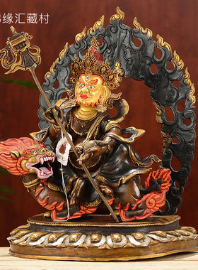 佛像光面纯铜鎏金西藏尼泊尔手工