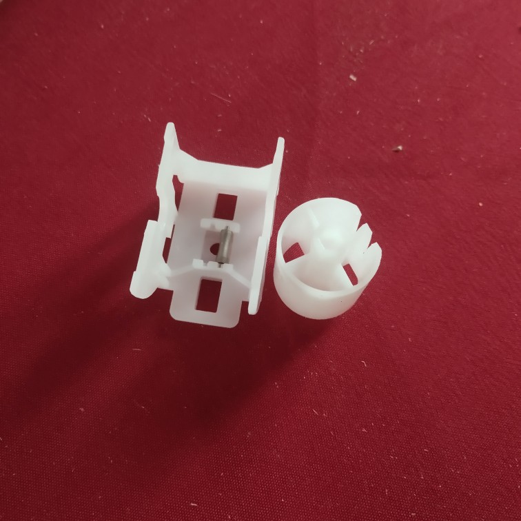 实木百叶窗帘固定座卷帘穿绳器百叶窗帘固定码配件安装卡扣固定轴 - 图1