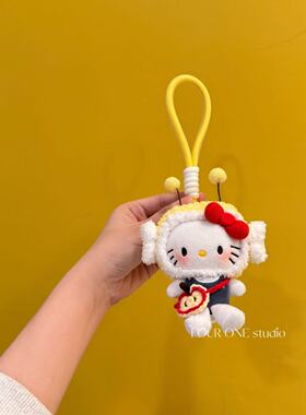 FOUR ONE挂件 甜蜜蜜 kitty可爱少女心个性包包车挂装饰礼物