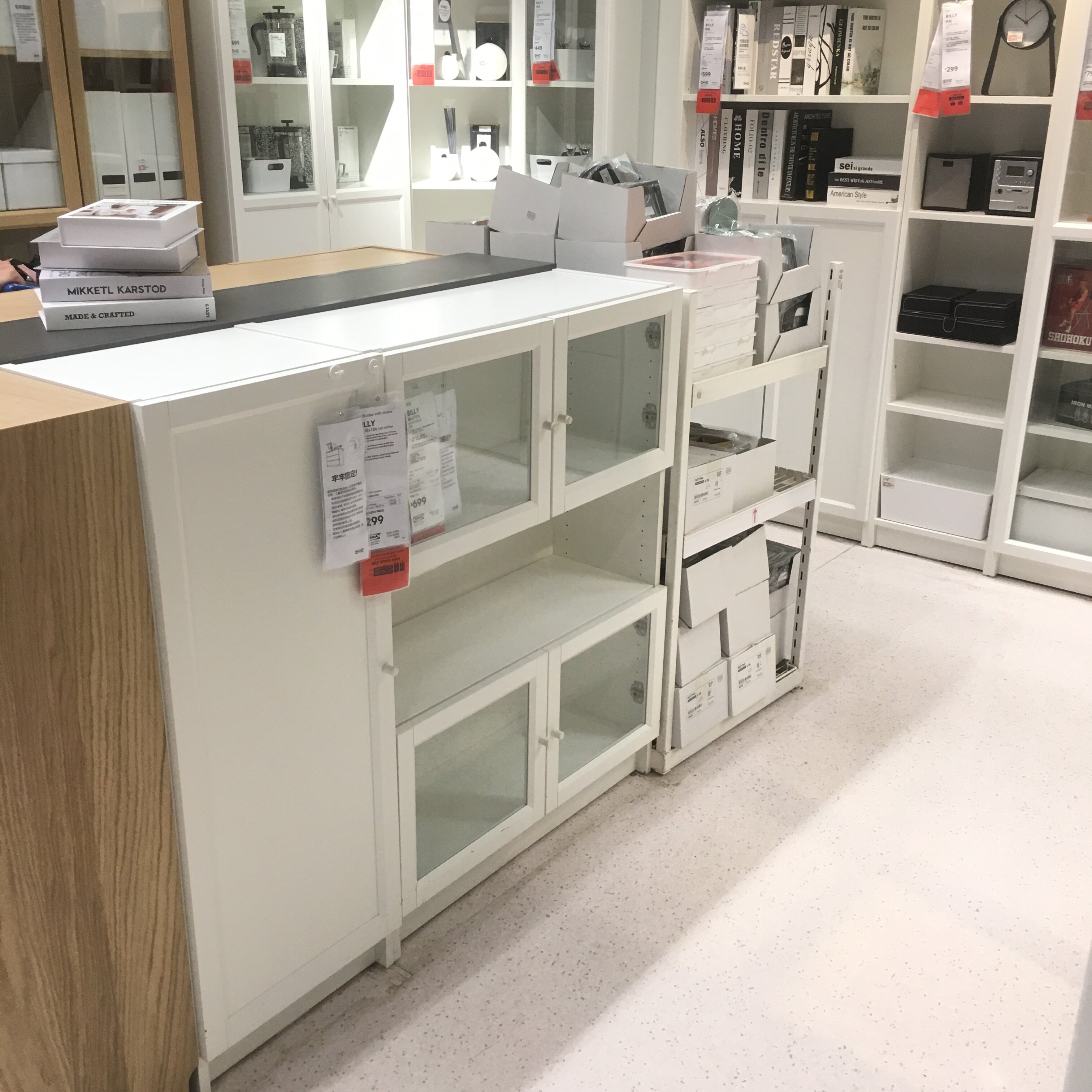 速达北京宜家代购宜家 IKEA毕利书架多色106*80*28_虎窝淘