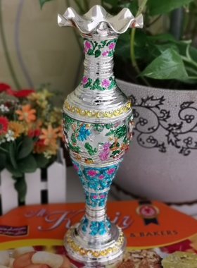 手工艺品铜器直销美女瓶家居