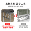 Foldable stainless steel installation-free upgrade and thickening
