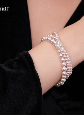 2025冬当季新款 衣佳人折扣 多层串珠珍珠手链轻奢感手环气质手饰