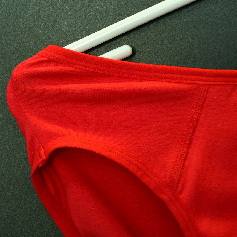 2条男士三角内裤中腰细边运动防勒纯大红色本命年结婚短裤纯棉,淘宝优惠券,粉丝福利购,淘宝优惠卷