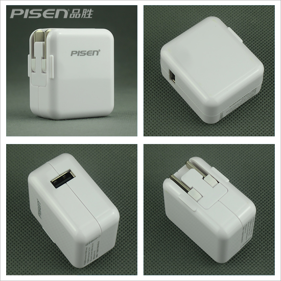 Pisen/品胜 适用苹果iPhone 3G/3GS 4充电头 2A输出 IPAD充电器 - 图1