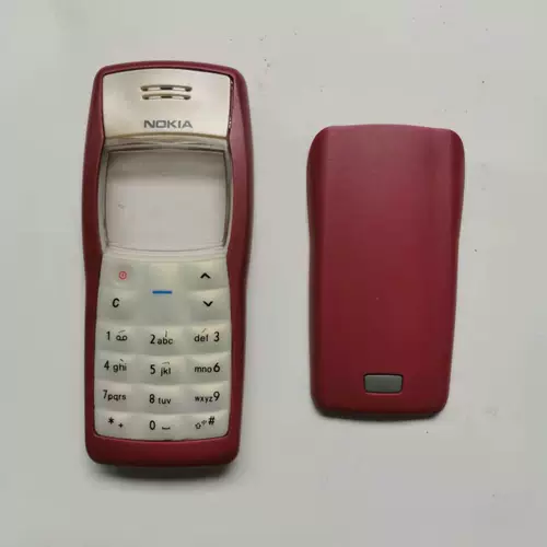 Применимо к корпусу мобильного телефона Nokia Nokia 1100 содержит переднюю оболочку, среднюю оболочку, заднюю крышку, кожаную корпус на талии